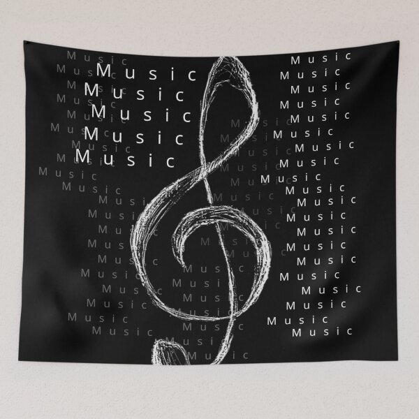 Item preview, Music series - Treble clef designed and sold by ferjosei.