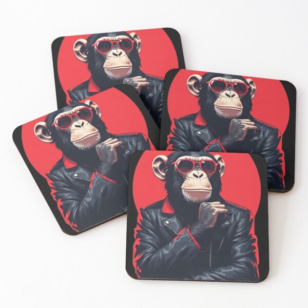 Item preview, Retro Chimp Rocker Streetwear designed and sold by halibutgoatramb.
