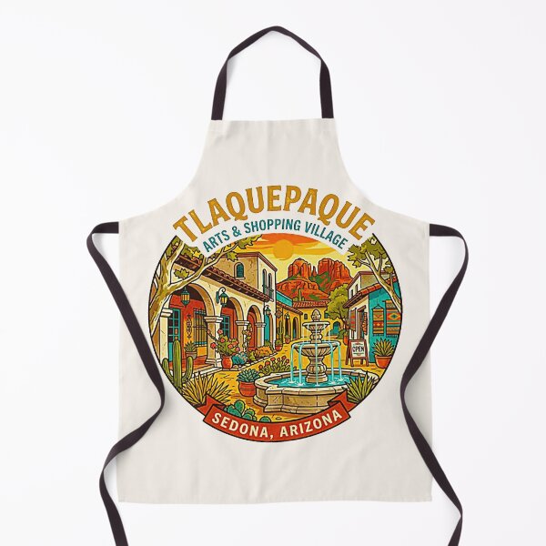 Item preview, Vintage Tlaquepaque Arts and Shopping Village Sedona Arizona Retro Badge designed and sold by MT-Hub | Art for Every Soul.
