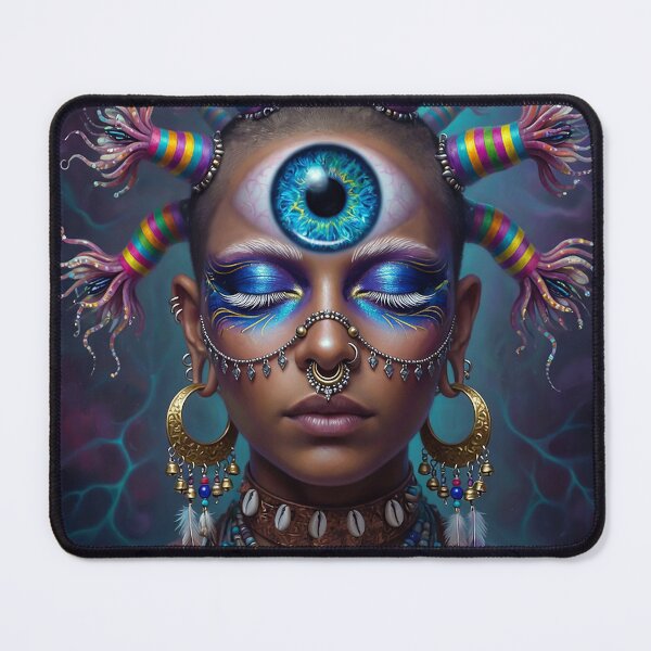 Item preview, Bohemian Tribal Goddess | Mystical Boho Spirit Art designed and sold by Ruta.