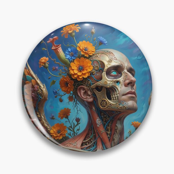 Item preview, Floral Angel Man Anatomical | Surreal Fantasy Art designed and sold by Ruta.