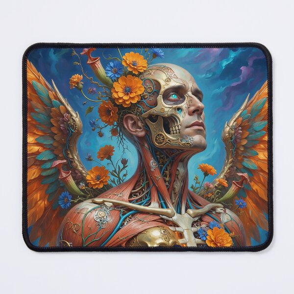 Item preview, Floral Angel Man Anatomical | Surreal Fantasy Art designed and sold by Ruta.