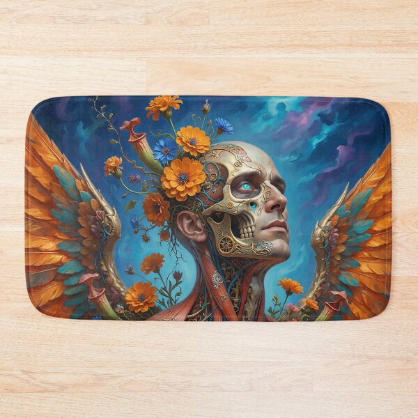 Item preview, Floral Angel Man Anatomical | Surreal Fantasy Art designed and sold by Ruta.