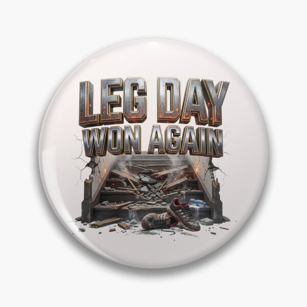 Item preview, Leg Day Won Again Funny Gym Recovery designed and sold by pradeepvisuals.