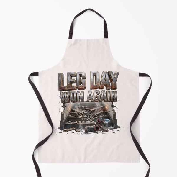 Item preview, Leg Day Won Again Funny Gym Recovery designed and sold by pradeepvisuals.