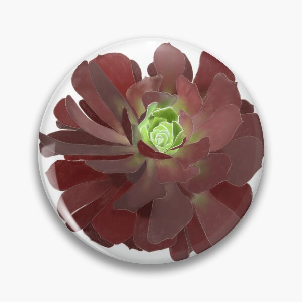 Item preview, Red tree aeonium with glowing center designed and sold by RuthGoring.