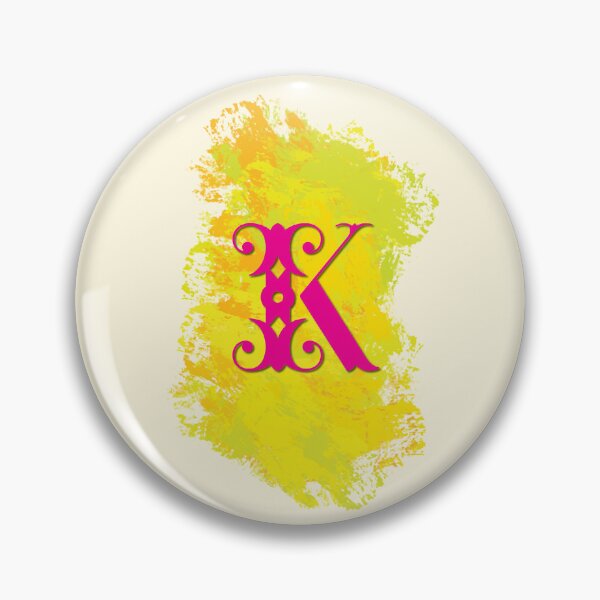Item preview, K Letter, The Letter K designed and sold by CharlottePlaceArt.