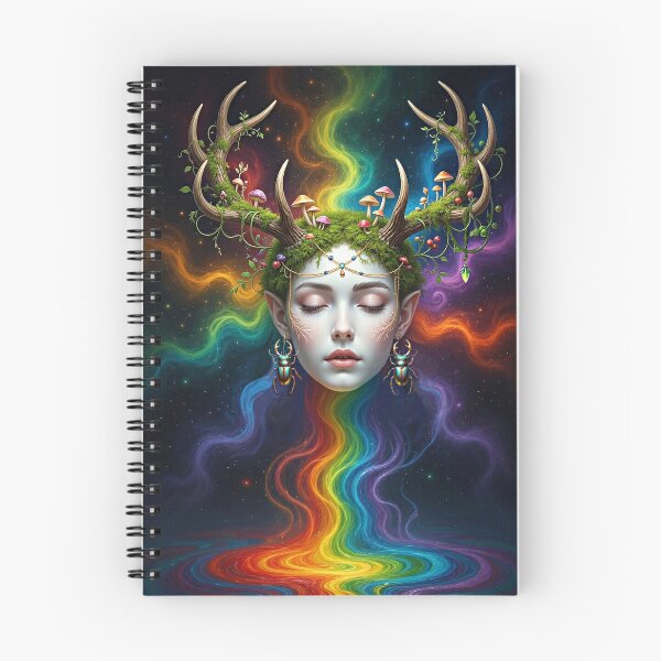 Item preview, Forest Goddess | Retro Arcade Carpet Mystical Nature Art designed and sold by Ruta.