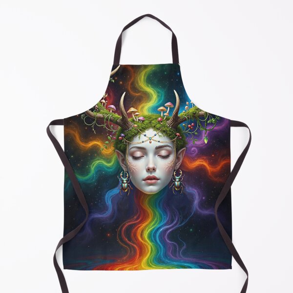 Item preview, Forest Goddess | Retro Arcade Carpet Mystical Nature Art designed and sold by Ruta.