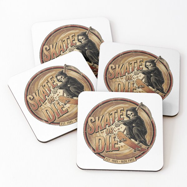 Item preview, Skate or Die , Grim Reaper on Skateboard designed and sold by CornershopTee.