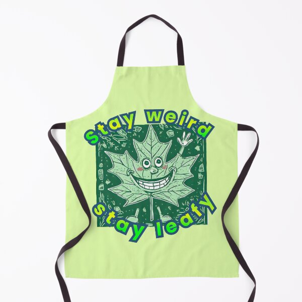 Item preview, Quirky Maple Leaf with Funny Pun Text designed and sold by NatalyArtStudio.