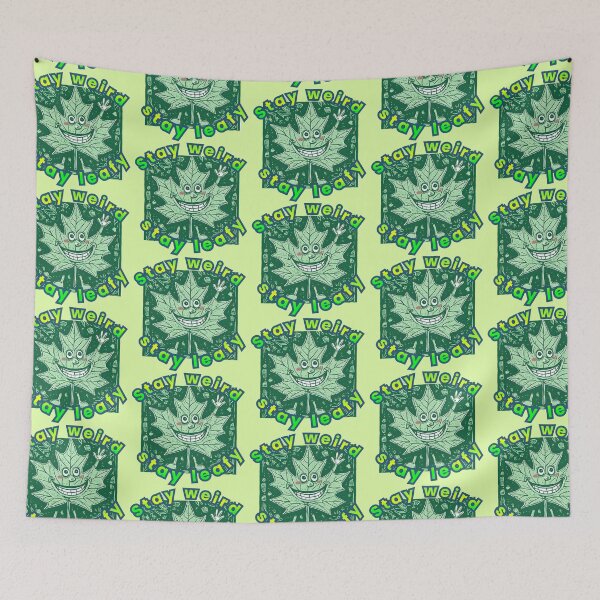 Item preview, Quirky Maple Leaf with Funny Pun Text designed and sold by NatalyArtStudio.
