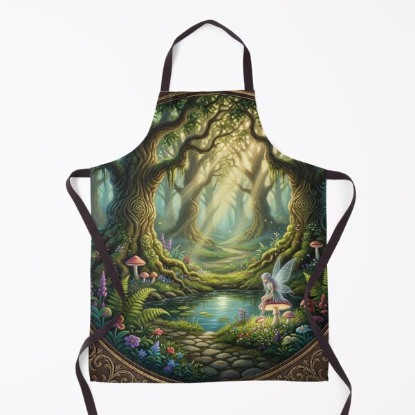 Item preview, Enchanted Forest Landscape | Mystical Fantasy Nature Art designed and sold by Ruta.