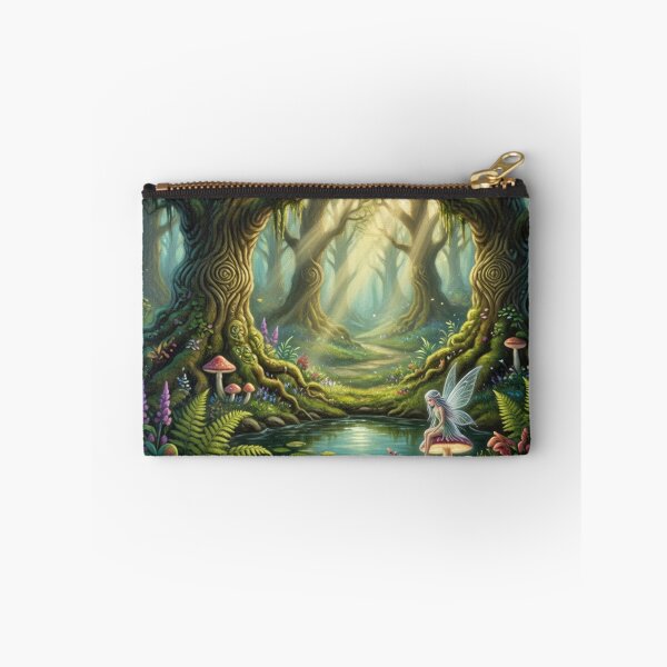 Item preview, Enchanted Forest Landscape | Mystical Fantasy Nature Art designed and sold by Ruta.