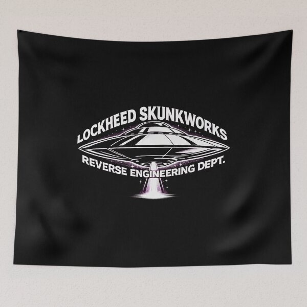 Item preview, Lockheed Skunkworks Reverse Engineering Dept designed and sold by NoThoughtsCat.