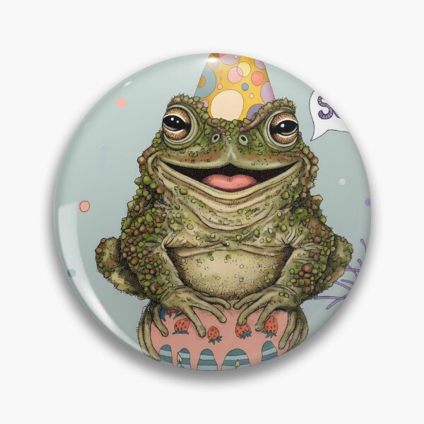 Item preview, Goblincore Tod Birthday | Retro Arcade Carpet Cute Goblin Fantasy Card Art designed and sold by Ruta.
