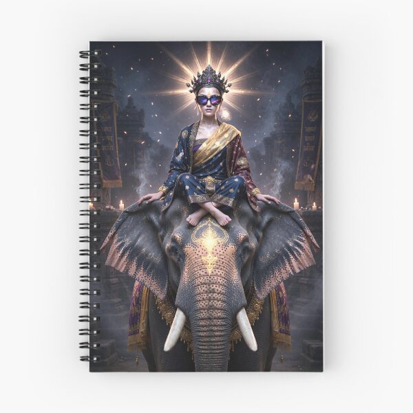 Item preview, Thai Goddess on Elephant | Retro Arcade Carpet Cultural Mythology Art designed and sold by Ruta.