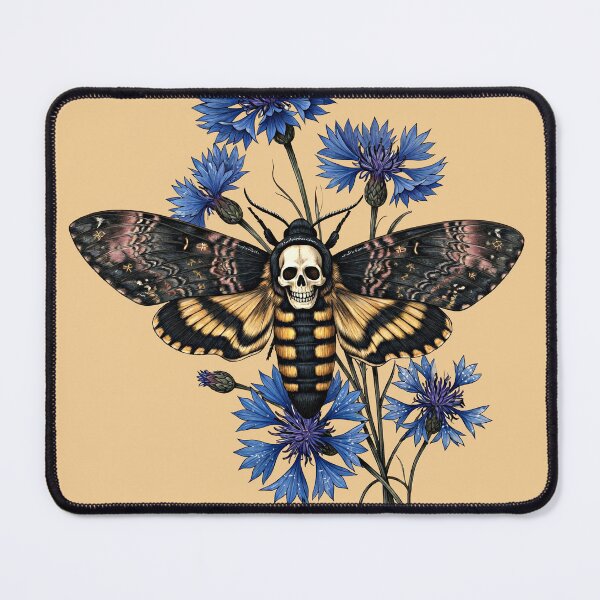 Item preview, Cornflower Butterfly | Retro Arcade Carpet Vintage Floral Art designed and sold by Ruta.