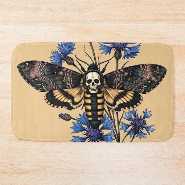 Item preview, Cornflower Butterfly | Retro Arcade Carpet Vintage Floral Art designed and sold by Ruta.