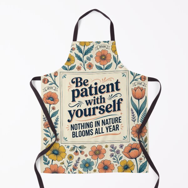 Item preview, Be Patient With Yourself | Retro Arcade Carpet Self-Love Mindfulness Art designed and sold by Ruta.