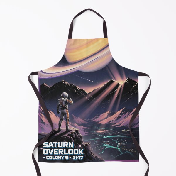 Item preview, Saturn Colony | Retro Arcade Carpet Vintage Sci-Fi Cosmic Art designed and sold by Ruta.