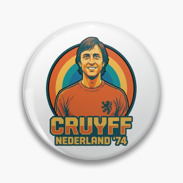 Item preview, Vintage 1980s Johan Cruyff Netherlands designed and sold by PixelCatalyst.
