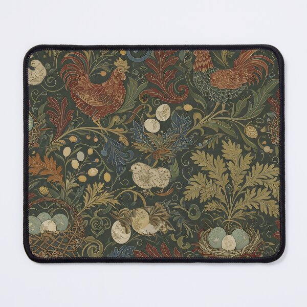 Item preview, Cottagecore Pattern | Retro Arcade Carpet Vintage Floral Romantic Art designed and sold by Ruta.