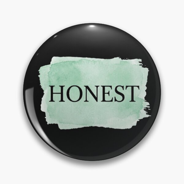 Item preview, Honest Black Text Mint Green Watercolor designed and sold by GiggleInkTees.