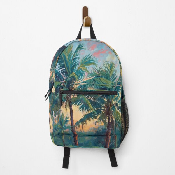 Item preview, Teal Palms Impressionism  designed and sold by SeaStarAlex.