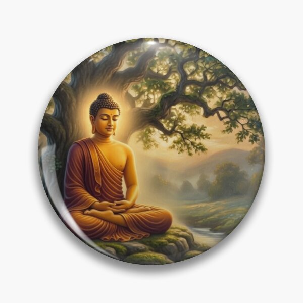 Item preview, Buddha Meditation | Spiritual Zen Enlightenment Art designed and sold by Ruta.