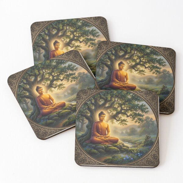 Item preview, Buddha Meditation | Spiritual Zen Enlightenment Art designed and sold by Ruta.