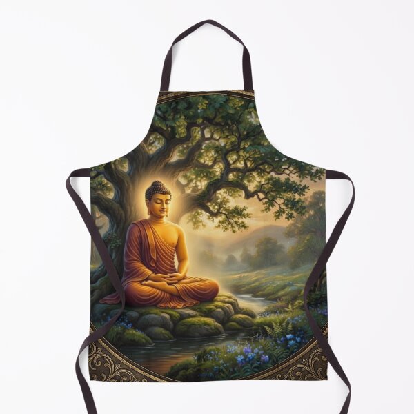 Item preview, Buddha Meditation | Spiritual Zen Enlightenment Art designed and sold by Ruta.