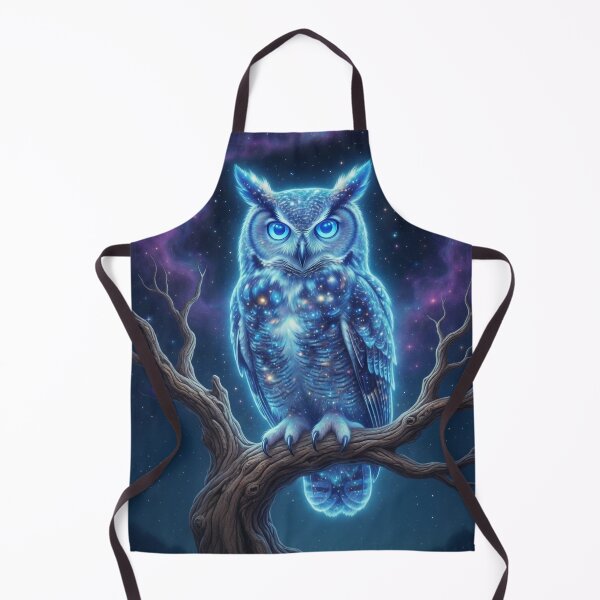 Item preview, Owl Spirit Animal | Mystic Wisdom Bird Art designed and sold by Ruta.
