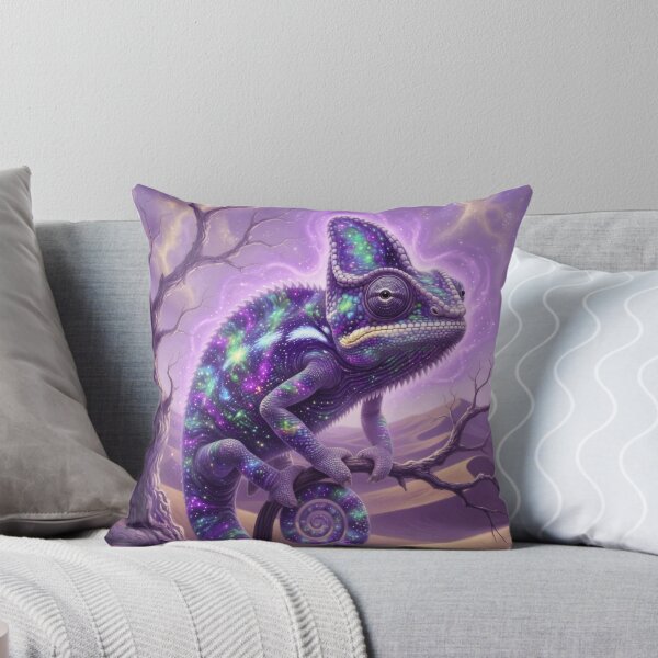 Item preview, Chameleon Spirit Animal |  Colorful Surreal Reptile Art designed and sold by Ruta.