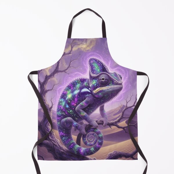 Item preview, Chameleon Spirit Animal |  Colorful Surreal Reptile Art designed and sold by Ruta.