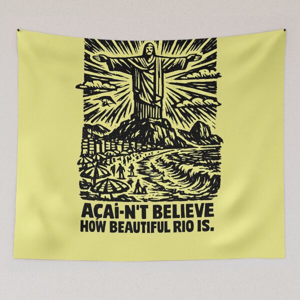 Item preview, Açaí-n't Believe Rio designed and sold by KungPowUnicorn.