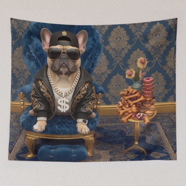 Item preview, French Bulldog | Raper Funny Cute Frenchie Dog  designed and sold by Ruta.