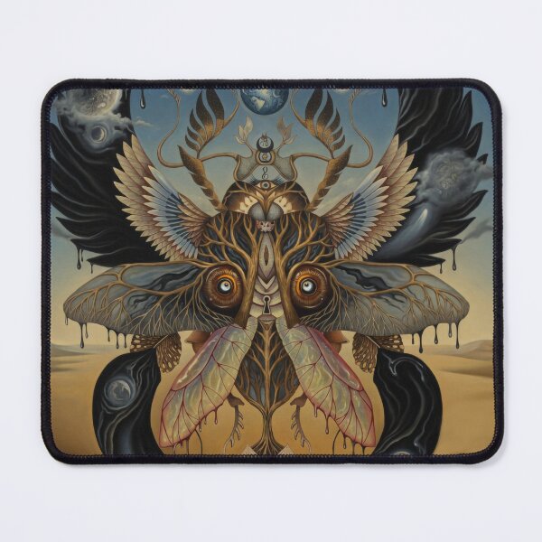 Item preview, Scarab Surreal Art | Retro Arcade Carpet Egyptian Golden Beetle Pattern designed and sold by Ruta.