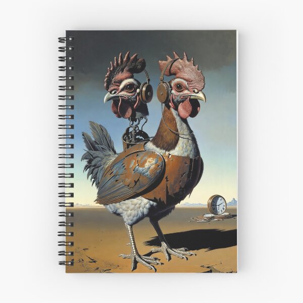 Item preview, Steampunk Chicken | Retro Arcade Carpet Mechanical Brass Bird Art  designed and sold by Ruta.
