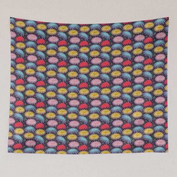 Item preview,  Colorful Retro Daisy Floral Pattern Whimsical Summer Flower Design designed and sold by HopeAndHustle.