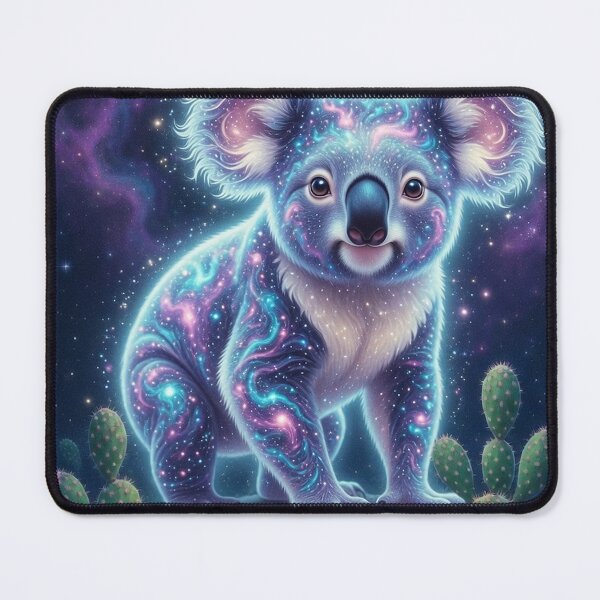 Item preview, Koala Spirit Animal | Retro Arcade Carpet Australian Wildlife Sacred Art designed and sold by Ruta.
