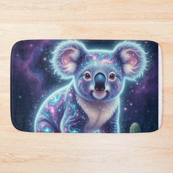 Item preview, Koala Spirit Animal | Retro Arcade Carpet Australian Wildlife Sacred Art designed and sold by Ruta.