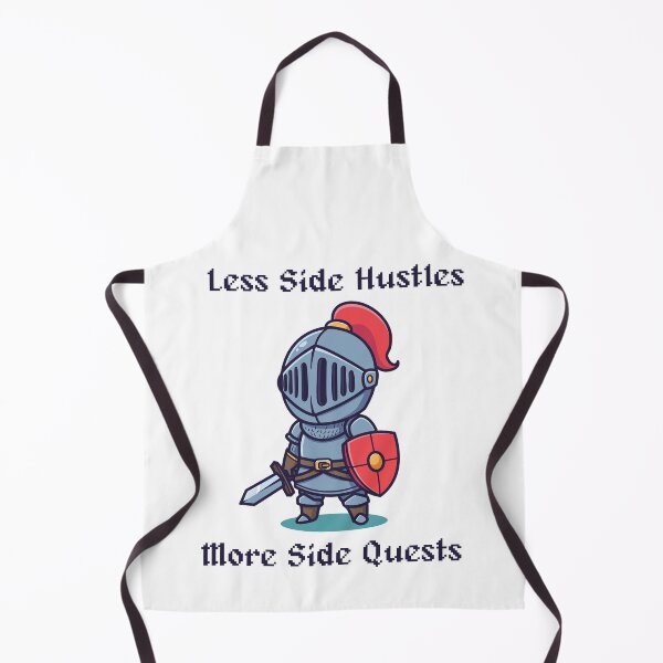 Item preview, Less Side Hustles, More Side Quests designed and sold by R-A Designs.