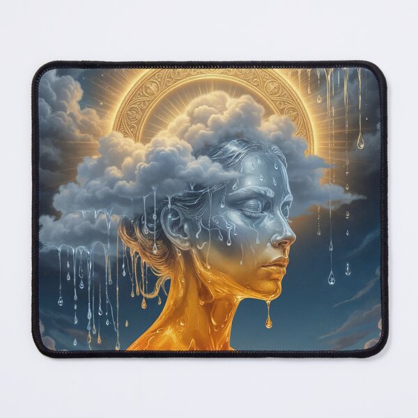 Item preview, Rain Goddess | Mystic Spiritual Goddess Art designed and sold by Ruta.