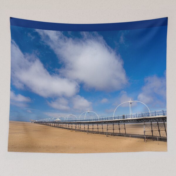 Item preview, Southport Pier Big Blue Sky designed and sold by Alisonchambers2.