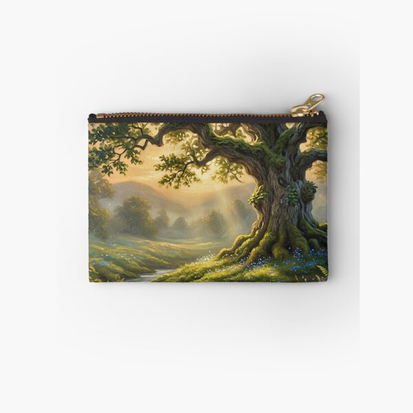 Item preview, Forest landscape | Mystic Woods Nature vintage retro designed and sold by Ruta.