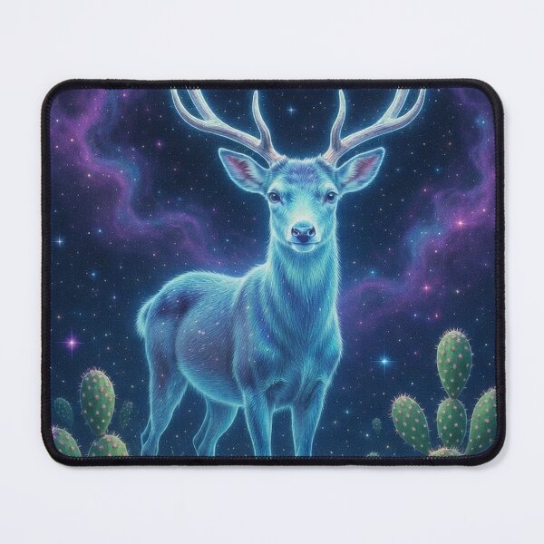 Item preview, Peyote Deer | Retro Arcade Carpet Psychedelic Sacred Spirit Animal Art designed and sold by Ruta.