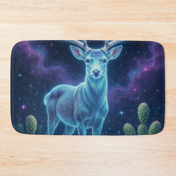 Item preview, Peyote Deer | Retro Arcade Carpet Psychedelic Sacred Spirit Animal Art designed and sold by Ruta.