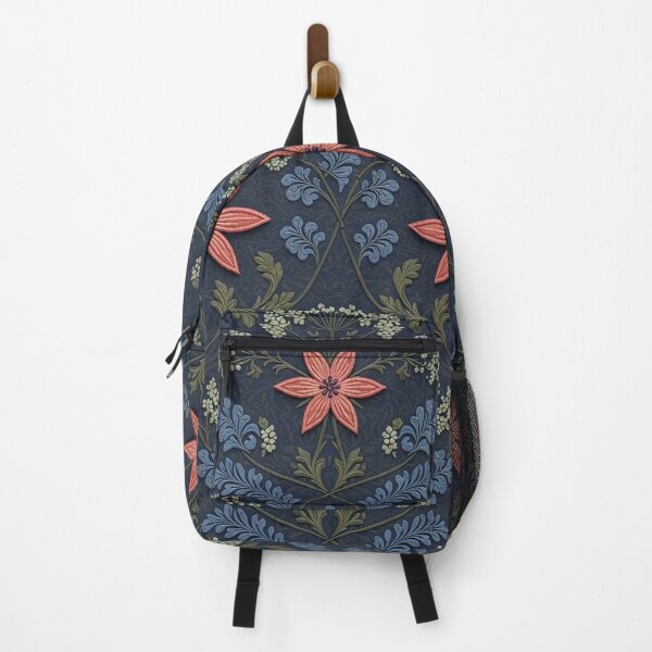Item preview, Blue Foliage Vintage Retro Floral Pattern | Elegant Botanical Seamless Design designed and sold by Ruta.