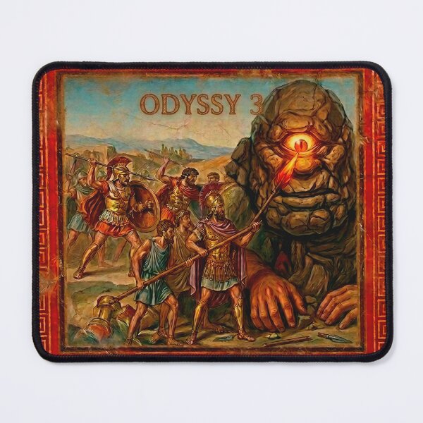 Item preview, Odyssey 3 Cyclops Polyphemus Ancient Greek Fresco Art designed and sold by codex antique.
